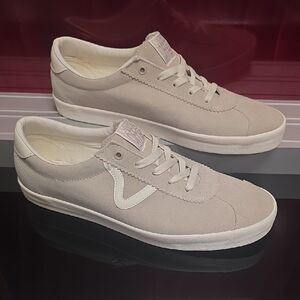 Vans Sport Low Suede “French Oak/Marshmallow” Mens 11.5
